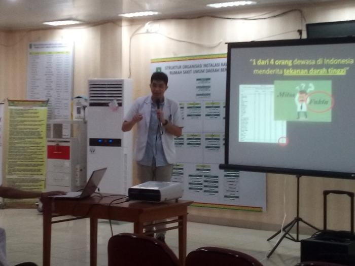 Hari Hipertensi Sedunia, RSUD Sosialisasi dan Jaring Penyakit Hipertensi